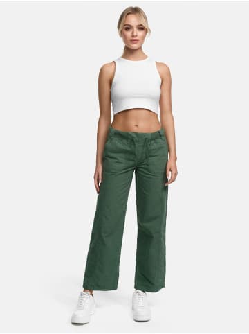 Tazzio Stoffhose "F601" - Regular Fit - in Rauchgrün