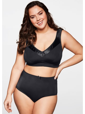 sheego Bügelloser BH in schwarz