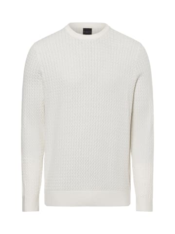 Bugatti Strickpullover in weiß - 0001