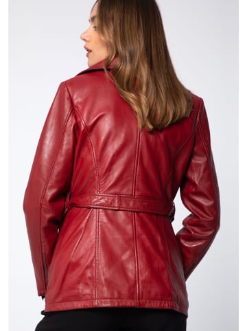 Wittchen Natural leather jacket in Red