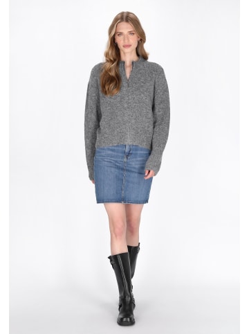 DreiMaster Women Cardigan in grey melange