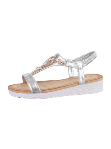 Ital-Design Sandale & Sandalette in Silber