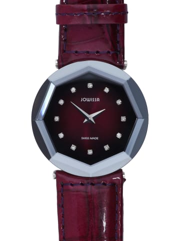 Jowissa Analoguhr für Damen in rot