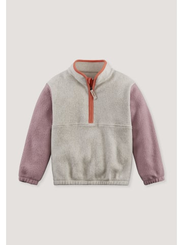 Hessnatur Fleece Sweatshirt in altrosa