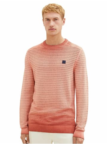 Tom Tailor V-Pullover für Herren in rot