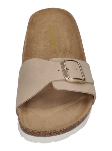 ROHDE Pantoletten ALBA 5589-02 in natur
