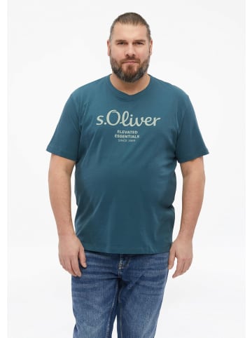 s.Oliver T-Shirt in 55D1_dunkelblau