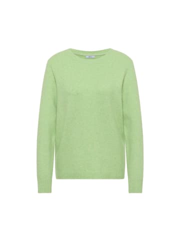 Cecil Pullover in bamboo green melange