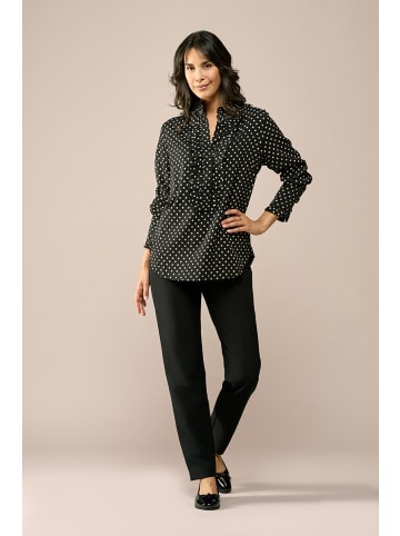 Mart Visser Caroline Tensen Bluse mit Flussmuster, Schwarz/Weiß