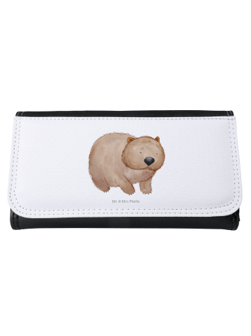 Mr. & Mrs. Panda Portemonnaie für Damen Wombat ohne Spruch in Weiß