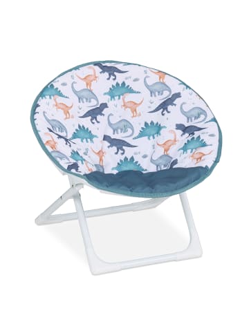 relaxdays Moonchair Kinder "Dino" - (B)50 x (H)47 x (T)48 cm