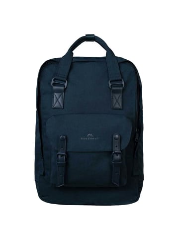 Doughnut Macaroon Large Meditative Dark 20 - Rucksack 45 cm (sand) in midnight blue