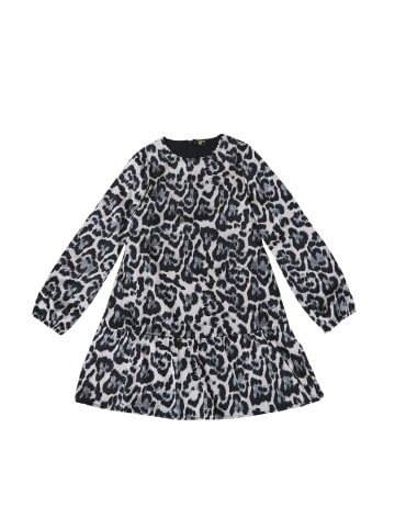 KOROSHI Bedrucktes Mädchenkleid in SCHWARZ