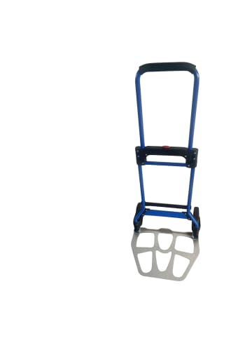 relaxdays Sackkarre in Silber/ Blau - 120 kg