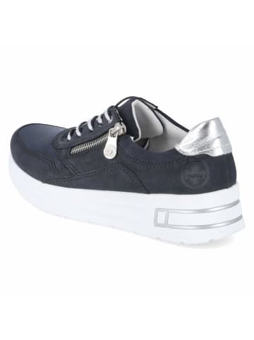 rieker Schnürhalbschuh in blau