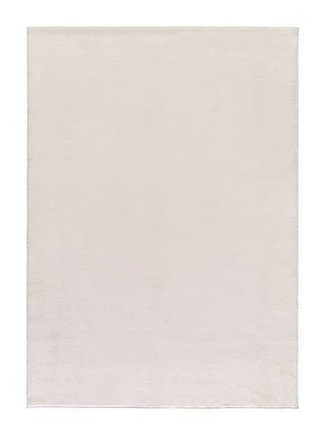 Atticgo Waschbarer Kurzflor-Teppich CORALINE in weiß