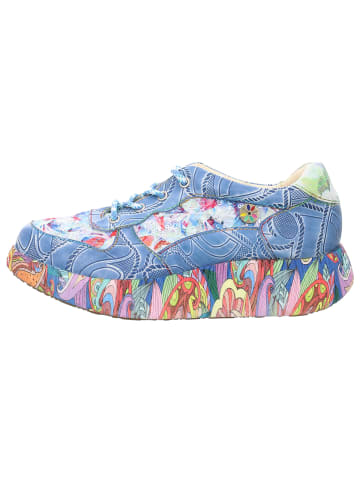 LAURA VITA Schnürschuh in blau