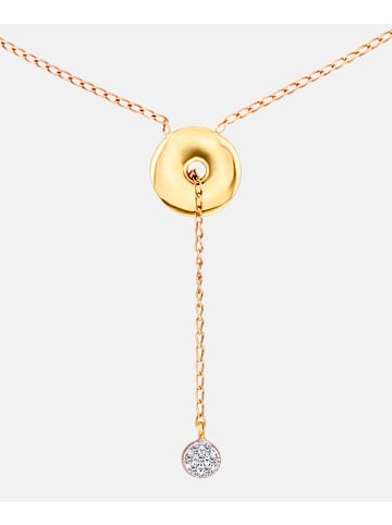 Diamant L'éternel Halskette aus 375 Gelbgold mit Diamant