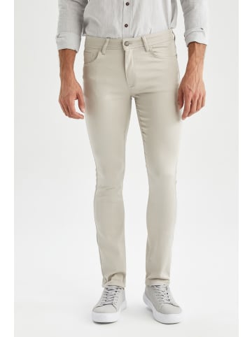 DeFacto Stoffhose SLIM FIT in Sand