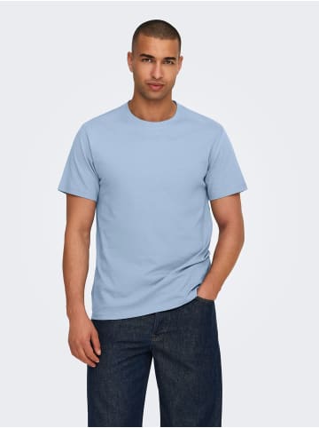 Only&Sons T-Shirt 2er-Set Rundhals Kurzarm in Hellgrün