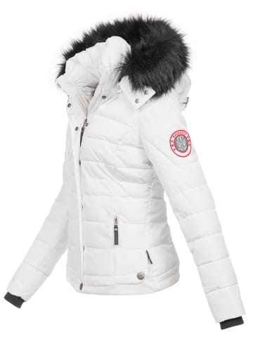 Navahoo Winterjacke B301 in Weiß