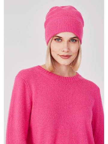 Style Republic Kaschmir Sports Beanie in neon pink