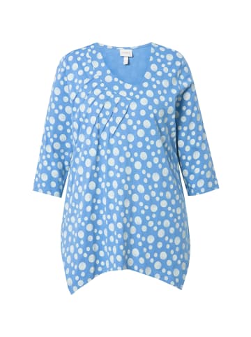 Ulla Popken Longshirt in helle kornblume