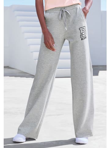 Bench Jogginghose in grau meliert