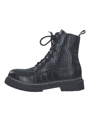 Tamaris Stiefelette in Croco Black