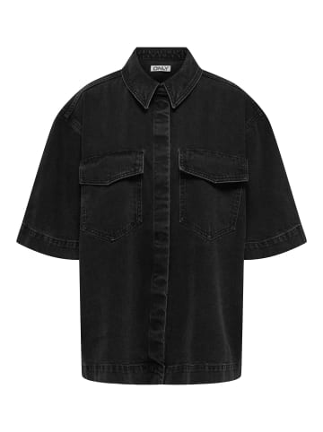 ONLY Jeanshemd in Washed Black