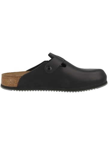 Birkenstock Clogs Boston SL Naturleder normal in schwarz