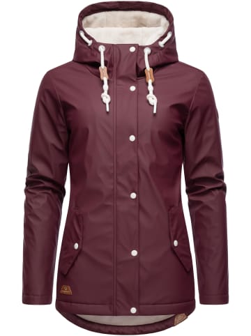 ragwear Regenjacke Marge in Wine Red22