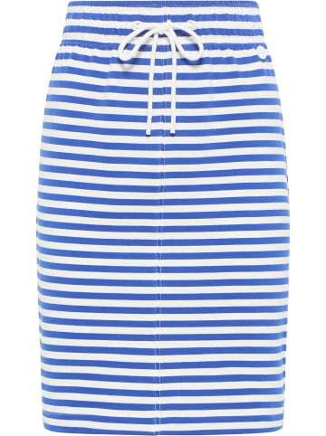 DreiMaster Maritim Damen Rock in Blau Weiss