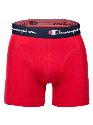 Champion Boxershort 2er Pack in Marine/Rot