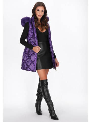 faina Women Vest in purple