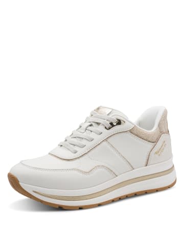 Tamaris Sportliche Schnürschuhe in Weiß