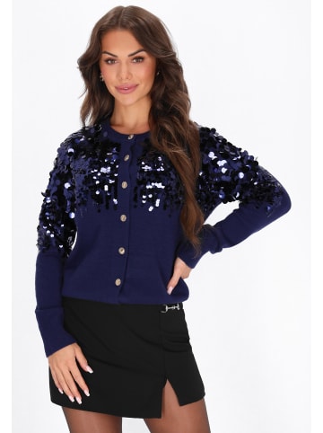 faina Women Cardigan in navy