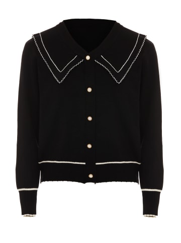 NAEMI Damen Cardigan in Schwarz