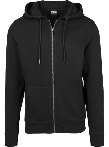 Urban Classics Zip-Kapuzenpullover in black