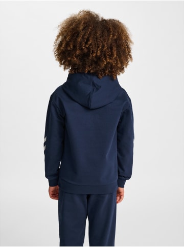 Hummel Kapuzenpullover Hmljr Logo Lebensstil Kinder in DRESS BLUES