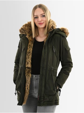 Navahoo Winterjacke B380 in Grün