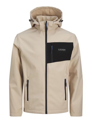 Jack & Jones Softshell Jacke in Moonbeam