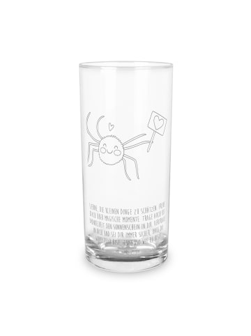 Mr. & Mrs. Panda Tumbler Spinne Agathe Motivation mit Spruch in Transparent