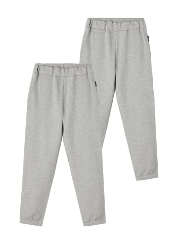 name it Mädchen Jogginghose 2er-Set Basic Sweat Pants NKFSWEAT in Grau-2