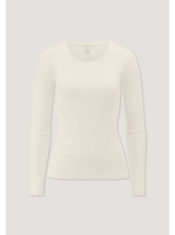 Hessnatur Hessnatur Longsleeve PURE FUNCTION aus Bio-Merinowolle mit Seide in natur