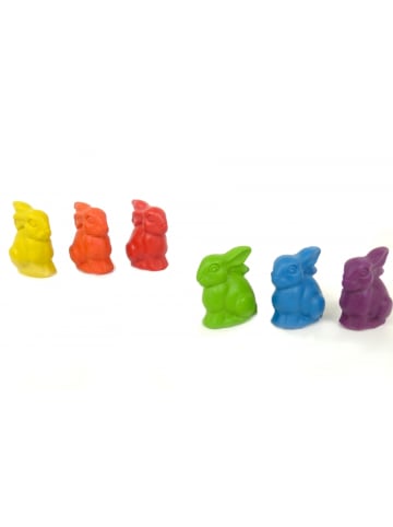 ÖkoNorm Wachsmalhase in 6 Farben | Set 1 - ab 3 Jahren