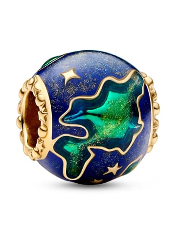 Pandora Charm Planet Erde Goldfarben