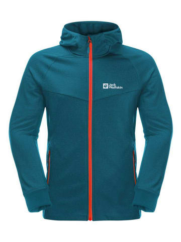 Jack Wolfskin Funktionsjacke/Midlayer HYDRO GRID HOODED FZ M in Blau