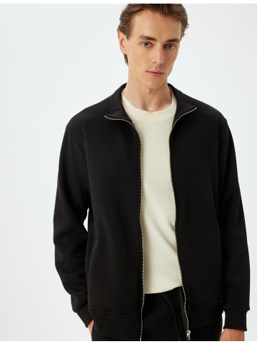 KOTON Sweatshirt in Schwarz