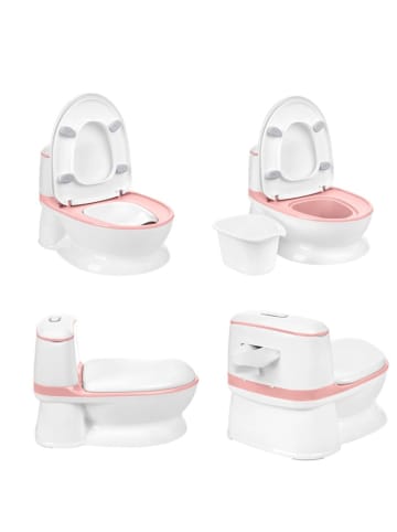 Kikkaboo Kindertöpfchen-Toilette Flushy in rosa